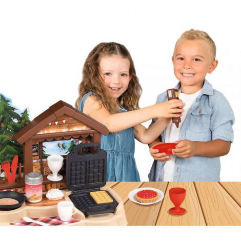 Bucatarie Smoby Gourmand Chalet cu accesorii - imagine 10